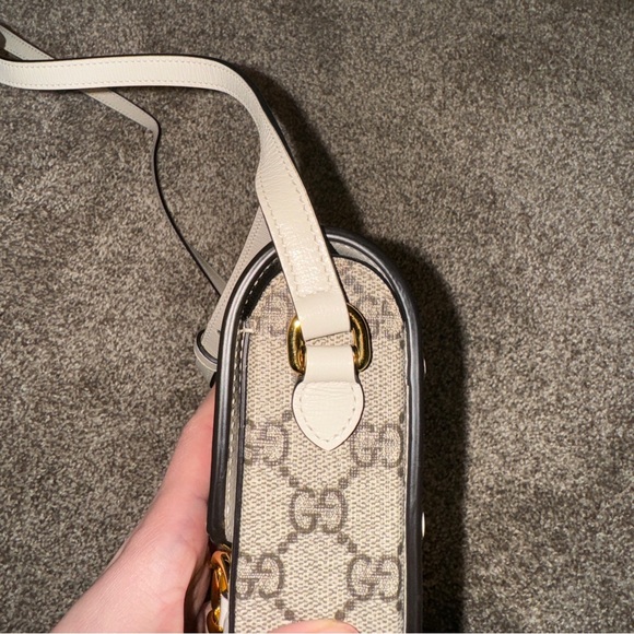 Gucci horsebit 1955 mini bag. - Picture 7 of 12